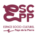 Logo officiel de l'ESCPP – Espace Socio-Culturel Pays de la Pierre, centre social proposant des activités sportives, artistiques, culturelles, de loisirs, de bien-être, jeunesse et famille, repair café, Fablab, ASL